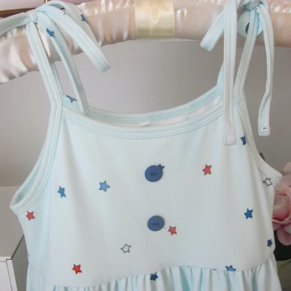 Jane & Jo (Jane + Jo) Girl's 4th of July Dress Size 5Y EUC - Picture 4 of 7